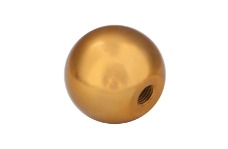 Universal Torque Solution TQS Billet Shift Knob 12x1.25 - Billet Shift Knob (Gold): Universal