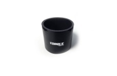 Universal Torque Solution TQS Silicone Couplers - Black - Straight Silicone Coupler: 2.5in Black Universal