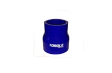 Universal Torque Solution TQS Silicone Couplers - Blue - Transition Silicone Coupler: 2 inch to 2.5 inch Blue Universal