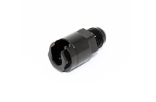 Universal Torque Solution TQS Fittings - Locking Quick Disconnect Adapter Fitting: 3/8in SAE to -6AN Male Flare