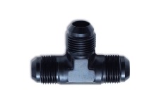 Universal Torque Solution TQS Fittings - Adapter Fitting -8AN Flare T to Dual -8AN Flare