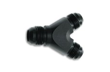 Universal Torque Solution TQS Fittings - Adapter Fitting -8AN Flare Y to Dual -6AN Flare