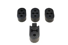 2011 Mazda 3, 2012 Mazda 3, 2010 Mazda 3, 2013 Mazda 3 Torque Solution TQS Exhaust Mounts - Exhaust Mount Kit Single Side Exhaust: Mazdaspeed & Mazda 3 2010+