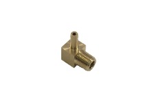 Universal Torque Solution TQS Fittings - Brass 1/8 in NPT Fitting: Universal 90 Degree Barb