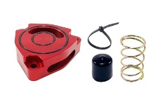 2014 Kia Forte Koup, 2015 Kia Forte Koup, 2016 Kia Forte Koup Torque Solution TQS BOV Sound Plate - Red - Blow Off BOV Sound Plate (Red) 14+ Kia Forte Koup Turbo