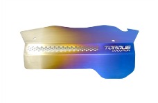 2022 Subaru Impreza, 2023 Subaru Impreza, 2024 Subaru Impreza, 2025 Subaru Impreza, 2026 Subaru Impreza Torque Solution TQS Engine Pulley Covers - Engine Pulley Cover - Titanium Burnt Purple/Blue