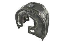 Universal Torque Solution TQS Turbo Blankets - Thermal Turbo Blanket (Carbon Fiber) Fits T4/GT35/GT35/GT40/GT45/GT/47/GT55