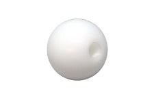Universal Torque Solution TQS Delrin Shift Knobs - Delrin 50mm Round Shift Knob (White) Universal 10x1.5