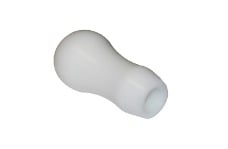 Universal Torque Solution TQS Delrin Shift Knobs - Delrin Tear Drop Tall Shift Knob (White): Universal 12x1.25