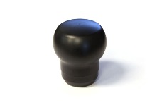 Universal Torque Solution TQS Fat Head Shift Knobs - Fat Head Delrin Shift Knob (Black): Universal 10x1.5