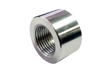 Universal Torque Solution TQS Fittings - Weld Bung 3/8in (-18) NPT Female Aluminum