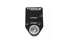 Universal Torque Solution TQS Valve Mount Brackets - Billet MAC Valve Mount Bracket - For 3/4 Port MAC Solenoid Valves