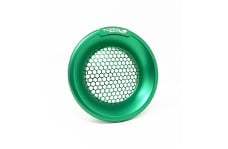 Universal Torque Solution TQS Boost Tubes - Billet Turbo Velocity Stack Shield For 4in Inlet - Green