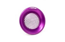 Universal Torque Solution TQS Boost Tubes - Billet Turbo Velocity Stack Shield For 4in Inlet - Purple