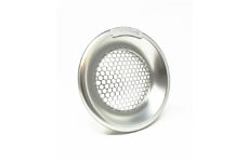 Universal Torque Solution TQS Boost Tubes - Billet Turbo Velocity Stack Shield For 4in Inlet - Silver