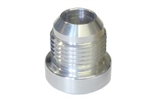 Universal Torque Solution TQS Fittings - Weld On AN Flare Bung - Male -10AN Aluminum Universal