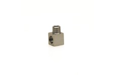 Universal Turbo Smart TS Fittings - Turbosmart 1/8in NPT Male - 1/8in NPT Female 90 Degree