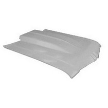 71-72 Oldsmobile Cutlass US Body Source Fiberglass Hood - Race Weight, Cowl Induction 4
