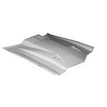 70-81 Chevrolet Camaro US Body Souce Fiberglass Hood - Heavy Duty, Twin Turbo 2