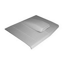82-93 Chevrolet Truck US Body Source Fiberglass Hood - Race Weight, 6.5