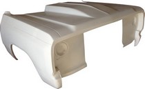 81-93 Dodge D Series US Body Source Front End for Body Shell - Race Weight, 3.5