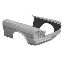 64-66 Ford Mustang US Body Source Front End for Body Shell - Heavy Duty, No Hood