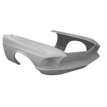 69-70 Ford Mustang US Body Source Front End for Body Shell - Race Weight, 69 Pro