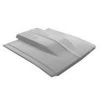 75-79 Chevrolet Nova US Body Source Fiberglass Hood - Race Weight, Cowl Induction 4