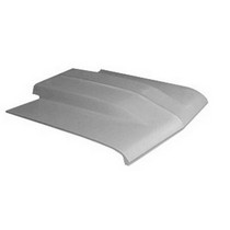 66-67 Chevrolet Nova US Body Source Fiberglass Hood - Race Weight, Cowl Induction 4