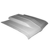 68-74 Chevrolet Nova US Body Source Fiberglass Hood - Heavy Duty, Cowl Induction 4