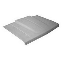 82-93 Chevrolet Truck US Body Source Fiberglass Hood - Heavy Duty, Indy Cowl Induction