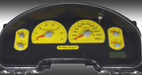 04-06 Ford F150 XLT US Speedo Gauge Faces - Daytona GA (Yellow)