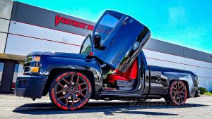 2014-2018 Chevrolet Silverado Vertical Doors Inc Lambo Door Conversion Kit