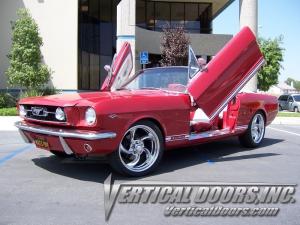 doors mustang vertical ford lambo inc kit