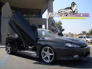 96-99 Tiburon Vertical Doors Inc Lambo Doors - Direct Bolt On Kit