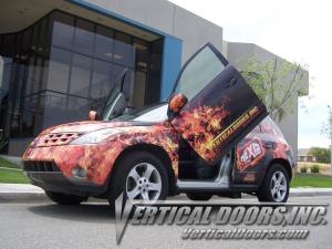 Nissan Murano Vertical Doors At Andy S Auto Sport