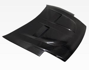 2000-2005 Mitsubishi Eclipse 2dr VIS Carbon Fiber Hood - Xtreme GT Style