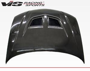 2001-2003 Mazda Protege 4dr VIS Carbon Fiber Hood - EVO Style