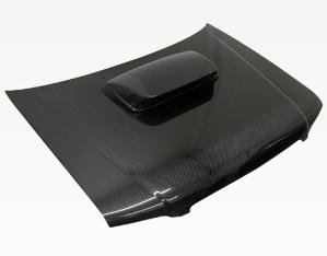 2001-2003 Subaru Forester 4dr VIS Carbon Fiber Hood - STI Style