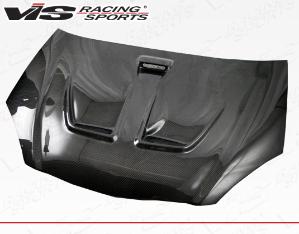 2002-2006 Acura RSX 2dr VIS Carbon Fiber Hood - Techno R Style