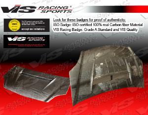 2002-2005 Honda Civic (Si) HB VIS Carbon Fiber Hood - N 1 Style