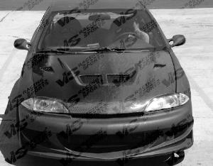 2003-2005 Chevrolet Cavalier 2dr/4dr VIS Carbon Fiber Hood - EVO Style