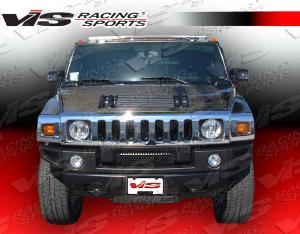 2003-2008 Hummer H2 4dr VIS Carbon Fiber Hood - OEM Style