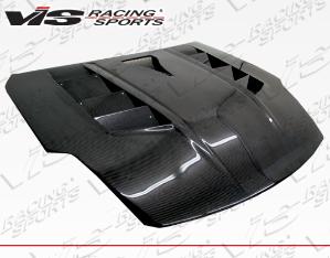 2003-2006 Nissan 350Z 2dr VIS Racing Carbon Fiber Hood - Sniper Style