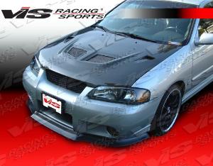 2004-2006 Nissan Sentra 4dr VIS Carbon Fiber Hood - EVO Style