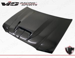 2005-2010 Chrysler 300/300C 4dr VIS Carbon Fiber Hood - SRT Style