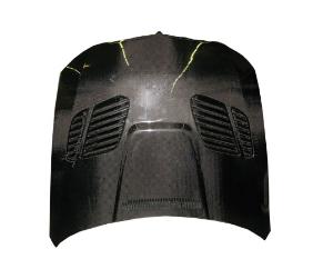 2006-2008 BMW 3 SERIES(E90) 4dr VIS Carbon Fiber Hood - GTR Style