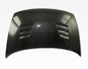 2006-2011 Honda Civic (JDM) 4dr VIS Carbon Fiber Hood - Techno R Style