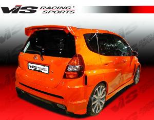 07-08 Honda Fit 4dr VIS Racing Techno R WB Body Kit - Fenders (Rear)