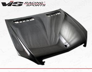 2007-2009 Mercedes S-Class 4dr VIS Carbon Fiber Hood - OEM Style